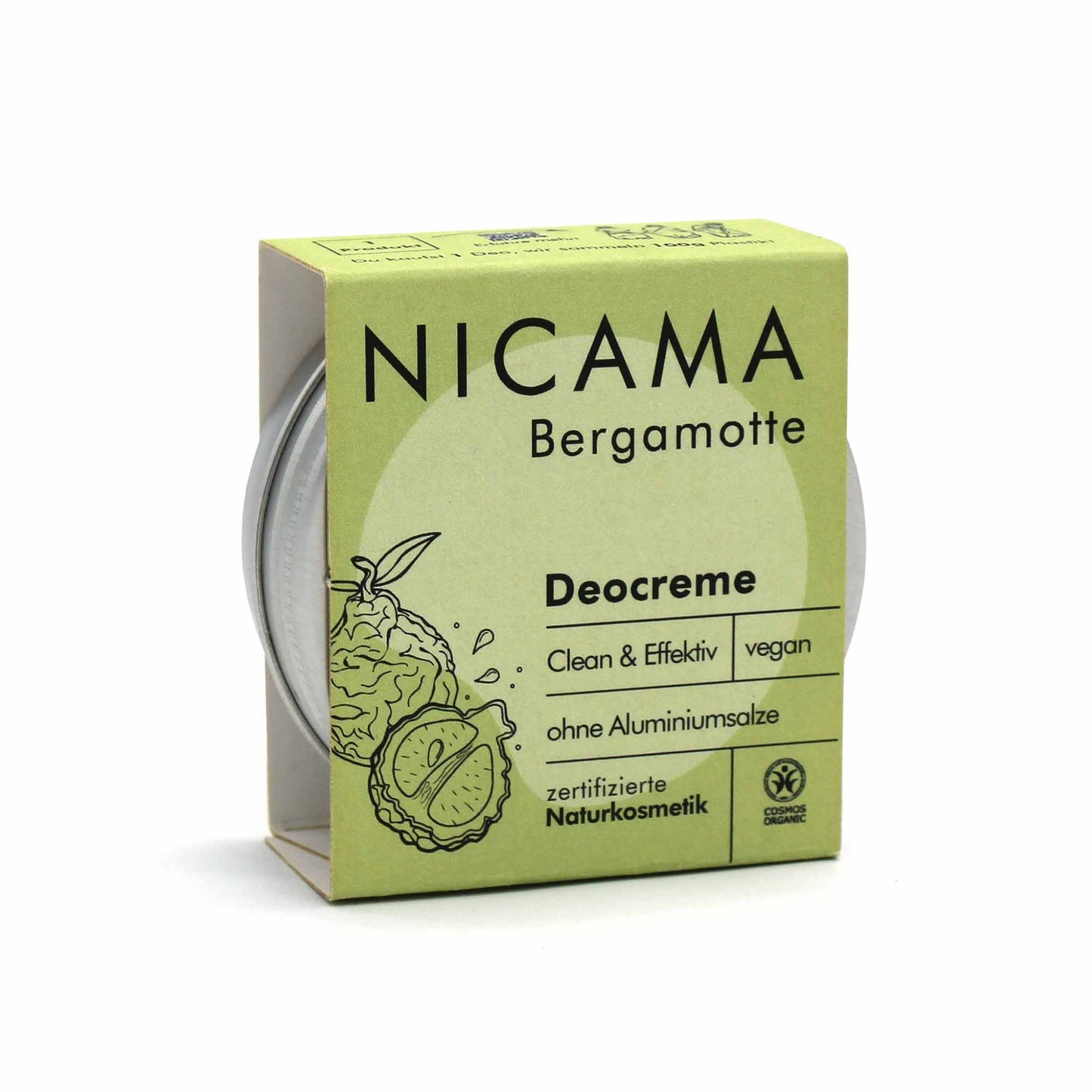 Deocreme Bergamotte 45g (COSMOS)