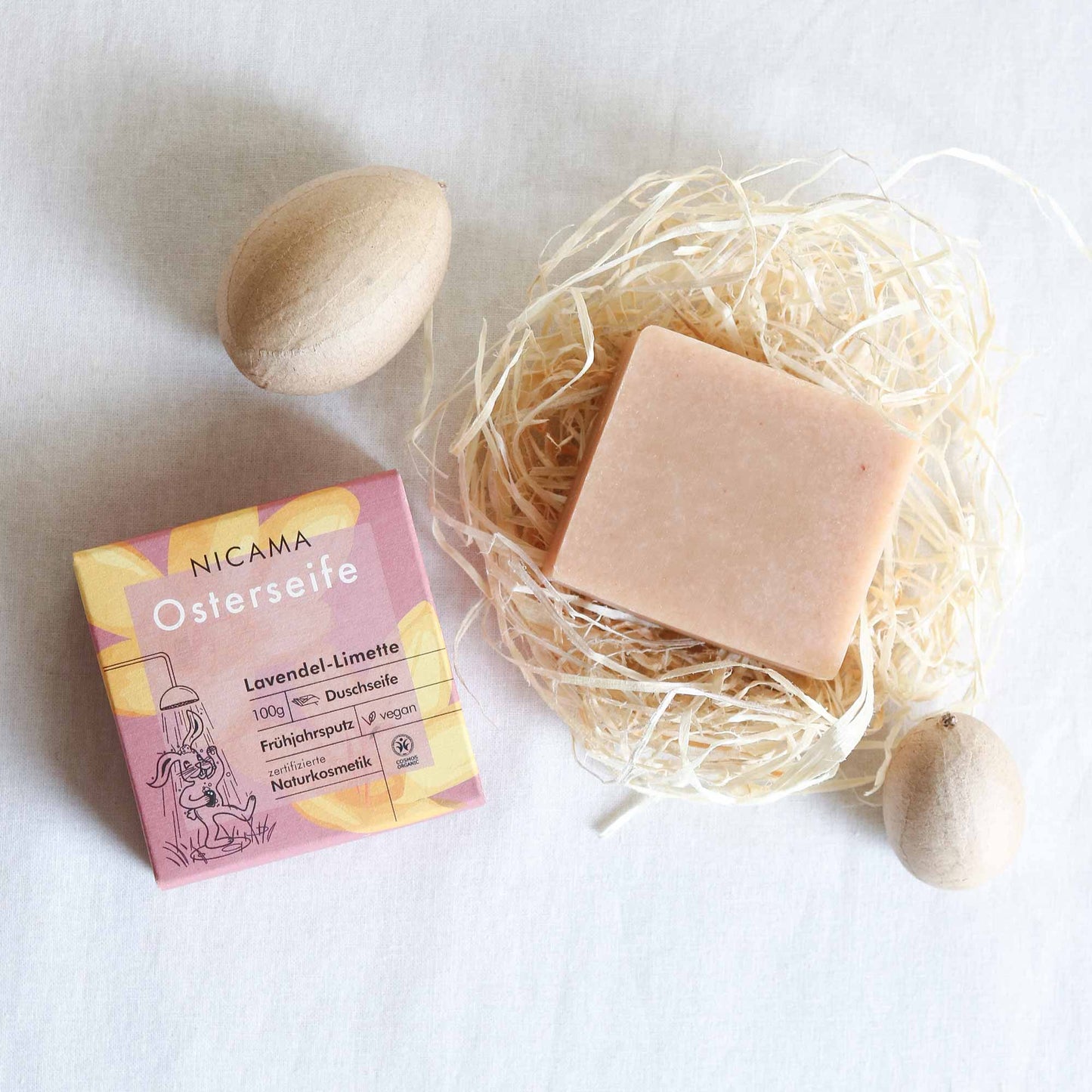 Osterseife Lavendel-Limette 100g (COSMOS)