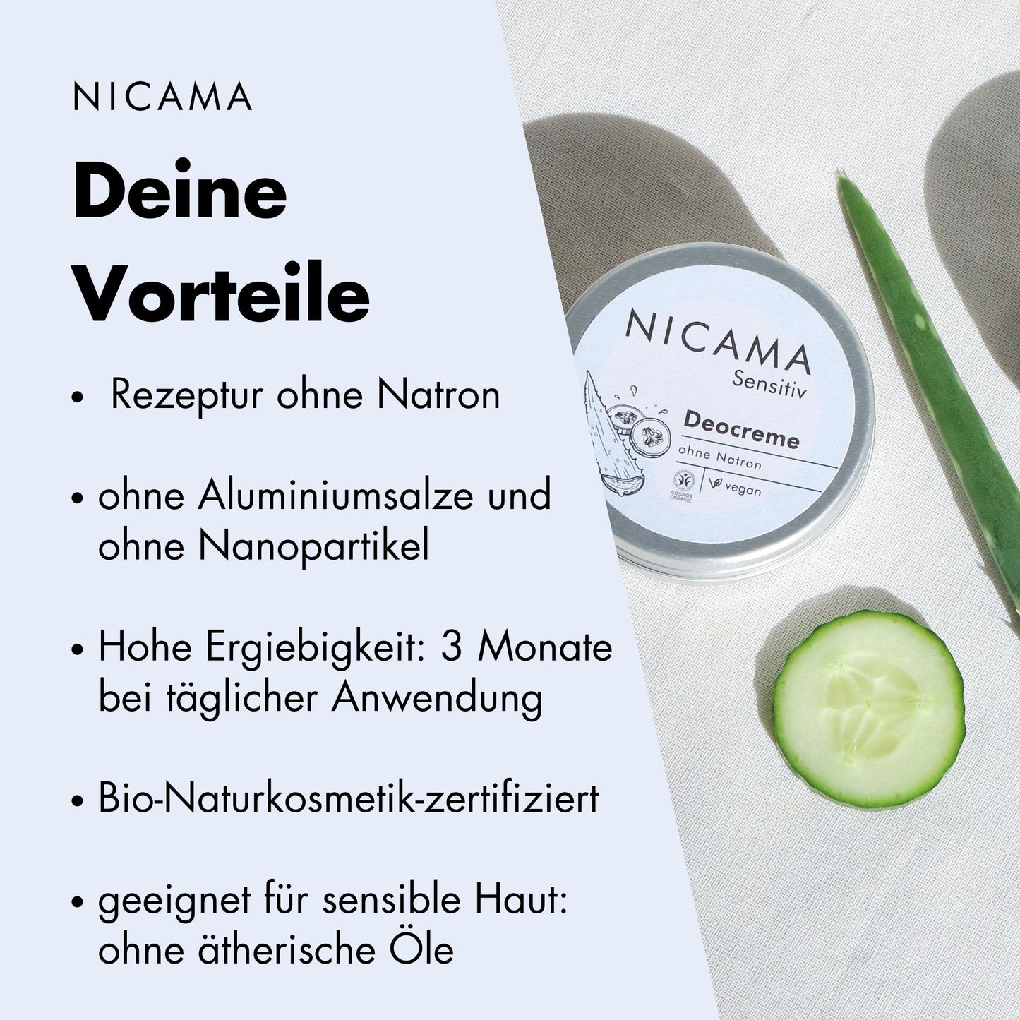 Deocreme Sensitiv 45g (COSMOS)