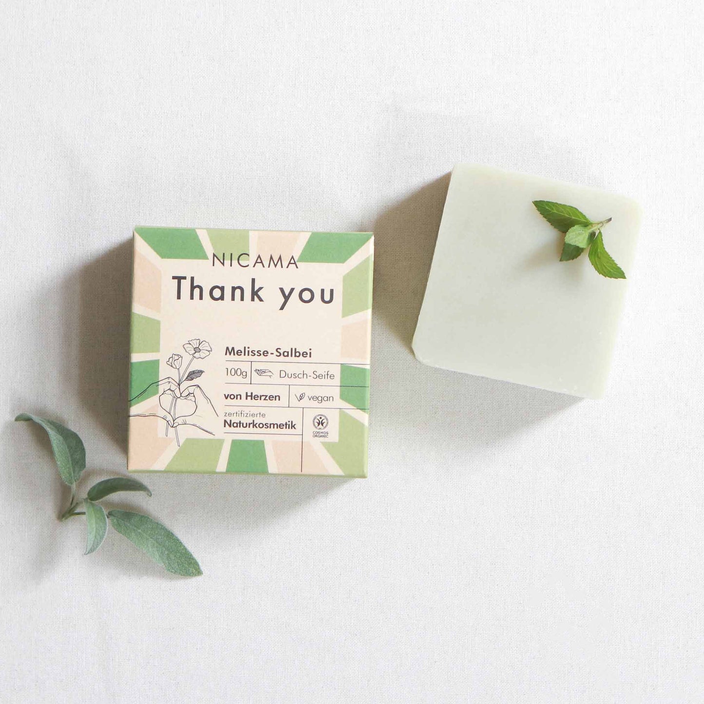 Thank you-Seife Melisse-Salbei 100g (COSMOS)