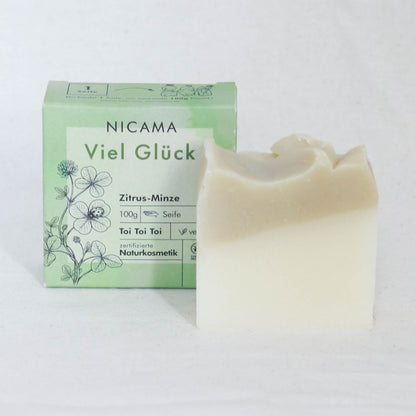 Viel Glück-Seife Zitrus-Minze 100g (COSMOS)
