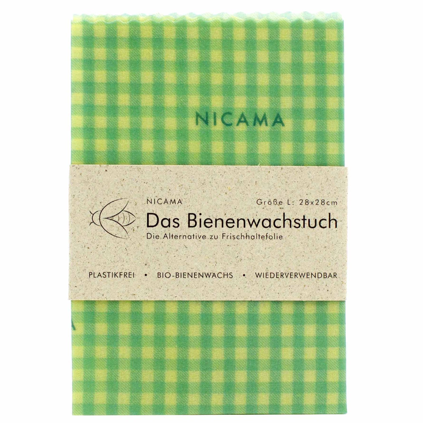 Bienenwachstuch "klassisch grün"