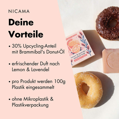 Brammibal's x NICAMA Upcycling-Donut-Seife