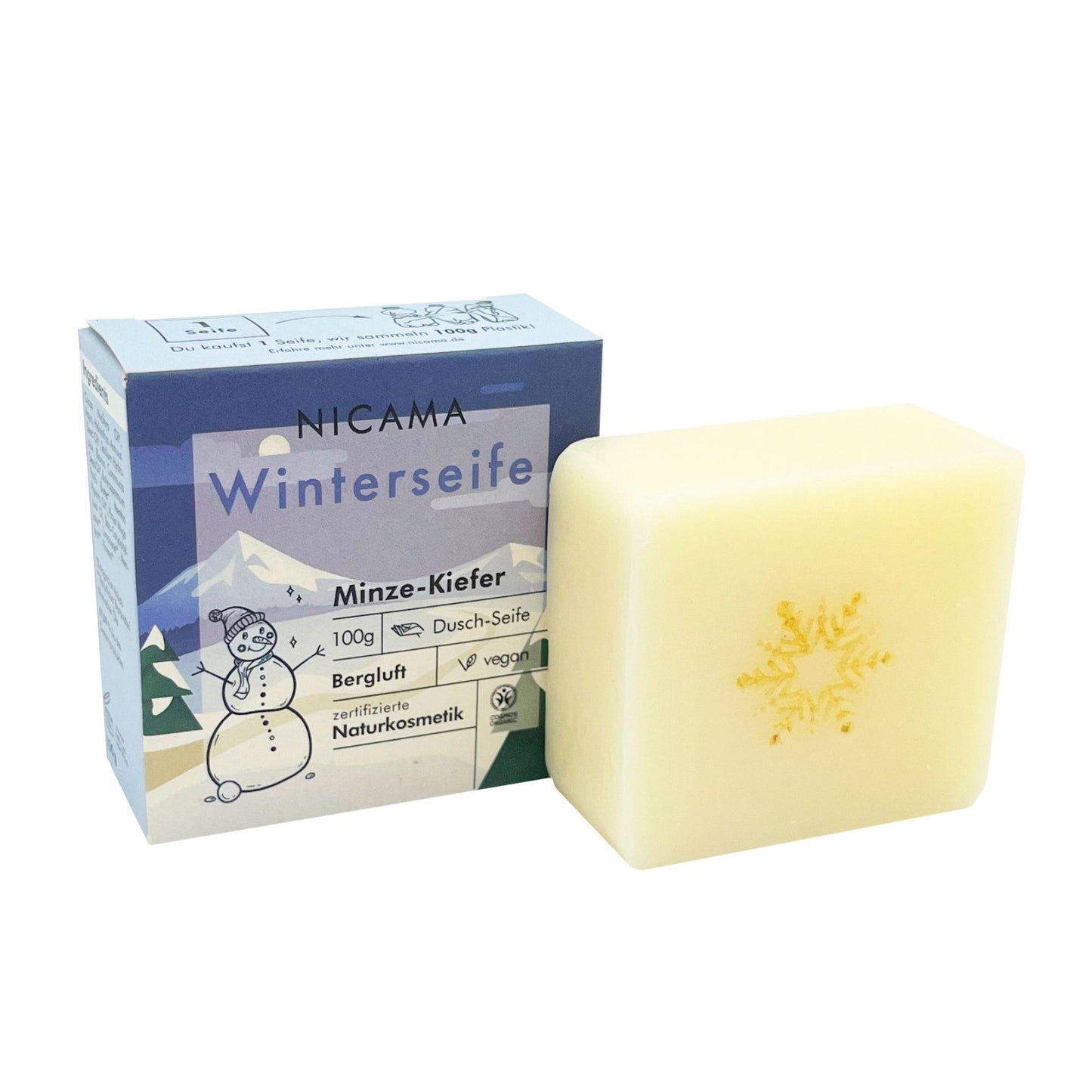 Winterseife Minze-Kiefer 100g (COSMOS)